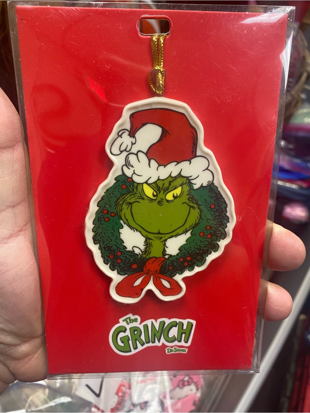 Grinch Lenox ornament